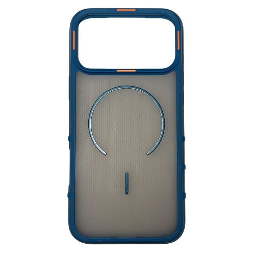 IP 17 Fusion Transparent Mag Case Blue