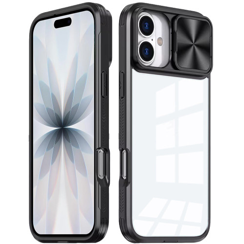 IP 17 Fusion Transparent Mag Case Black