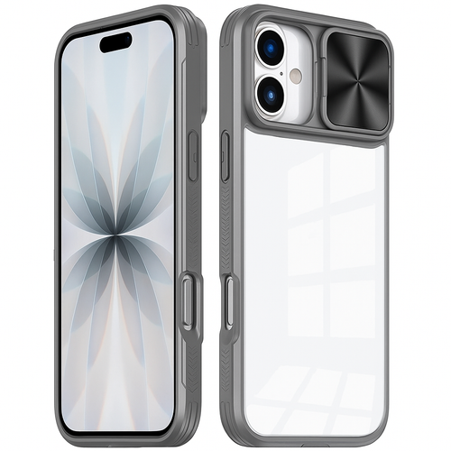 IP 17 Fusion Transparent Mag Case Gray