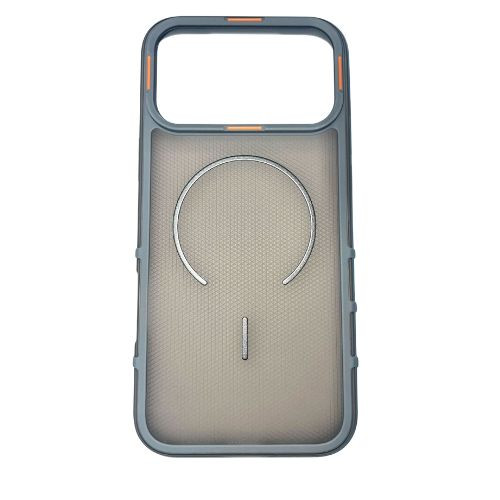 IP 17 Fusion Transparent Mag Case Gray
