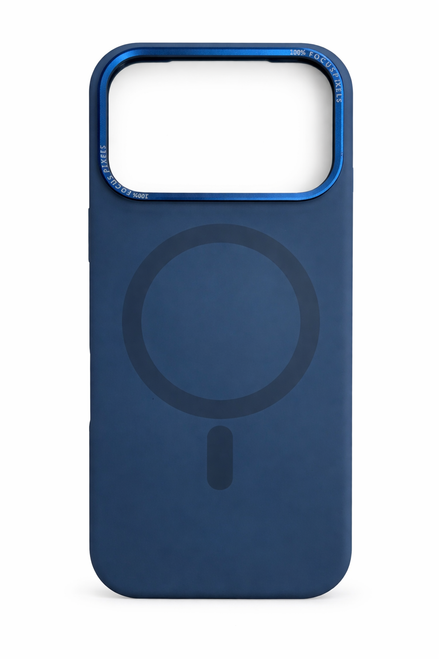 IP 17 Air Silicon Mag Case Dark Blue
