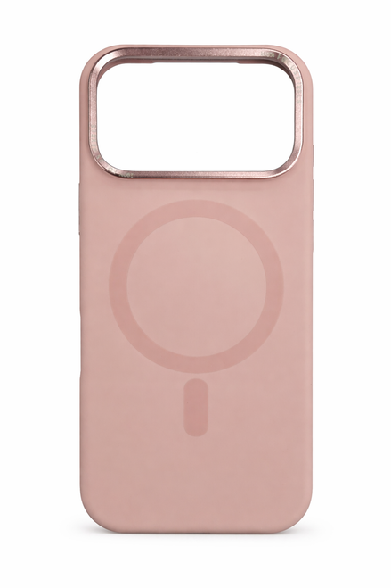 IP 17 Air Silicon Mag Case Pink