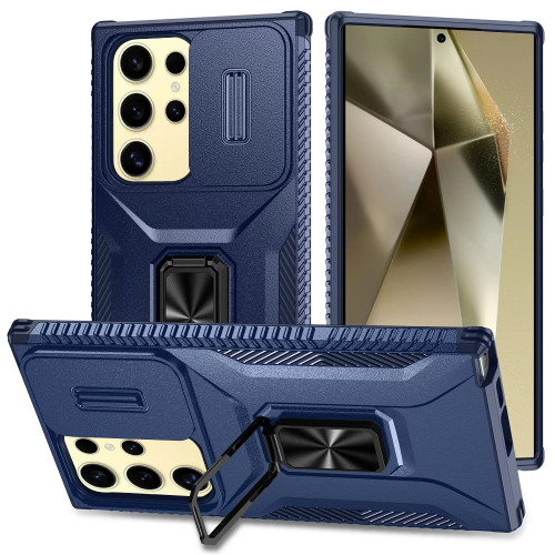 Sam s23 Ultra Complete Magnetic Camera Protection Case Blue