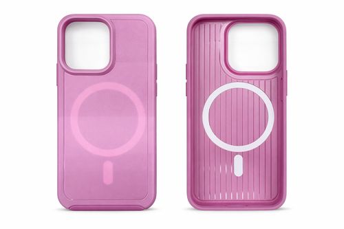IP 17 Air Mag Armor Case Pink