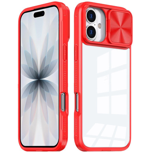 IP 17 Fusion Transparent Mag Case Red IP 17 Fusion Transparent Mag Case Red