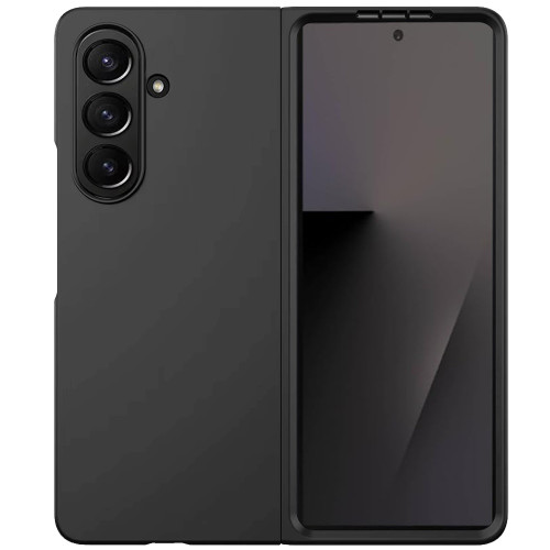 SAM Galaxy Z Fold 7 Flip Snap On Premium Matte Finish Case Black SAM Galaxy Z Fold 7 Flip Snap On Premium Matte Finish Case Black