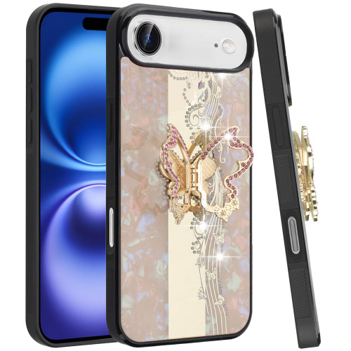 IP 17 Air Bling Butterfly Case Gold IP 17 Air Bling Butterfly Case Gold