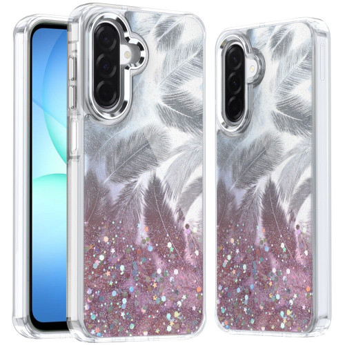 IP 15 Epoxy Glitter Shimmer Case Pink