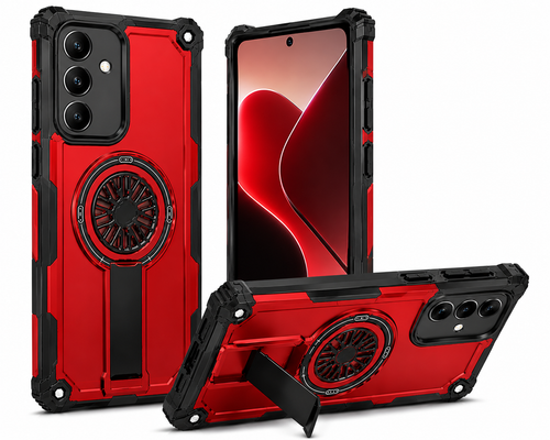 Moto G Stylus 5G 2025/2026 CD Spinner Mag Hybrid Red