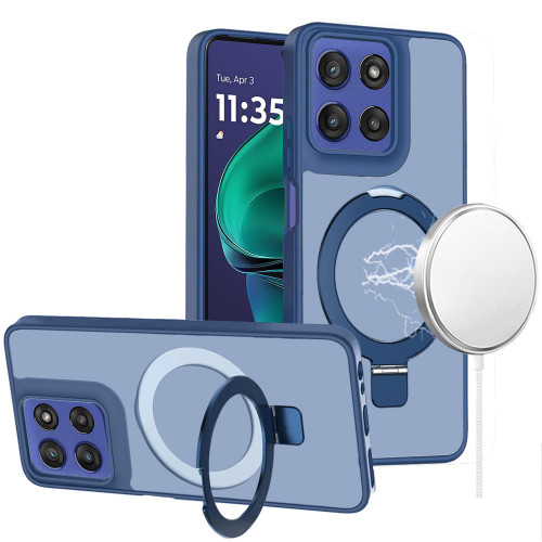 Moto G Stylus 5G 2025/2026 CD Spinner Mag Hybrid Blue
