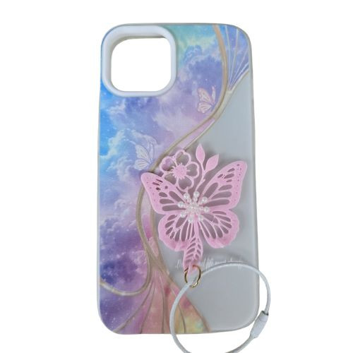 IP 17 Pro Max Butterfly Charm Ring Design A