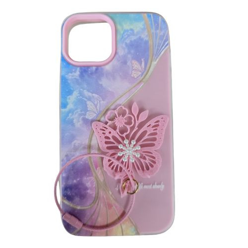 IP 17 Pro Max Butterfly Charm Ring Design F