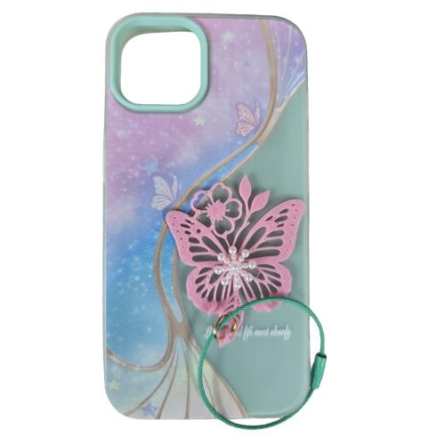 IP 13/14 Butterfly Charm Ring Design B