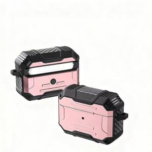 aPds Pro 3 2025 Rugged Hybrid with Metal Hook Case Rose Gold