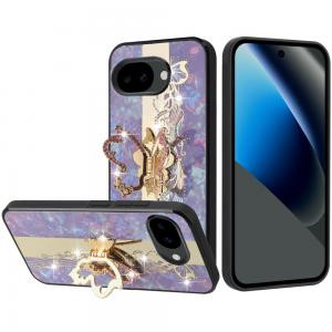 Pixel 10A Bling Butterfly Case Purple