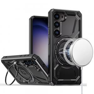 SAM S23 Magnetic Kickstand Case Black