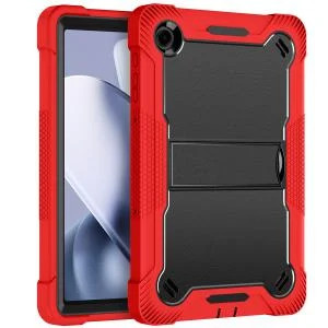 Revvl Tab 2 Tough Tablet Strong Kickstand Hybrid Case Red