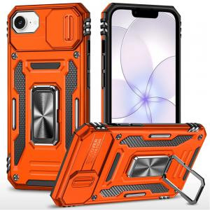 iP 16E / SE4 Utter Tough Metal Ring Case Cosmic Orange