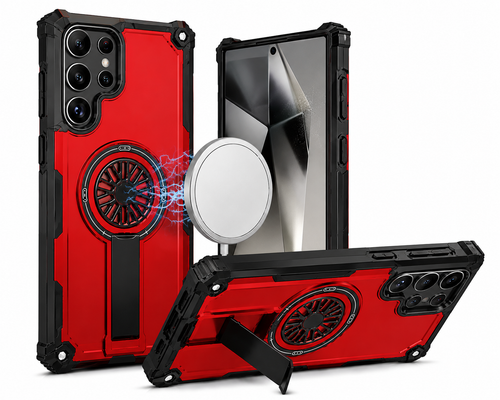 SAM S24 Ultra CD Spinner Mag Hybrid Red