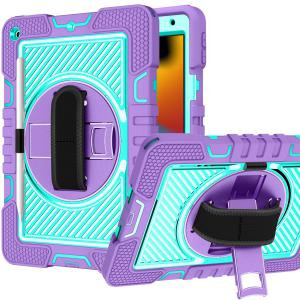 iPds A16 2025/10th Gen 10.9 inch 3in1 Multi-Functional Tablet Hand Pencil & Stand Purple/Teal