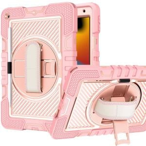 iPds A16 2025/10th Gen 10.9 inch 3in1 Multi-Functional Tablet Hand Pencil & Stand Rose Gold