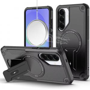 Sam A37 Sturdy Bracket Kickstand Mag Case Black