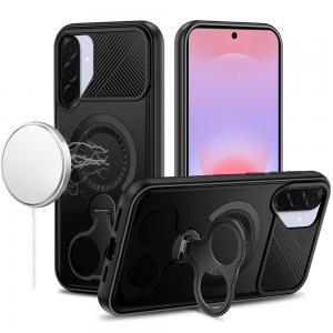 Sam A37 Car Mount With 2-Ring Stand Hybrid Case Black