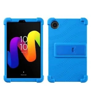 TCL Tab 8 NXT Silicone Tablet Case with Detachable Stand Dark Blue