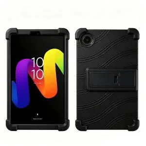 TCL Tab 8 NXT Silicone Tablet Case with Detachable Stand Black