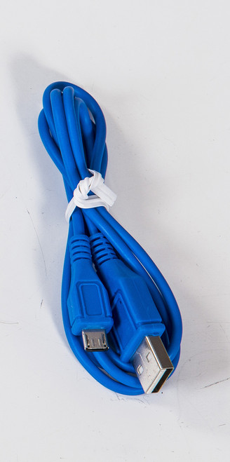 Micro Round USB Cable Blue