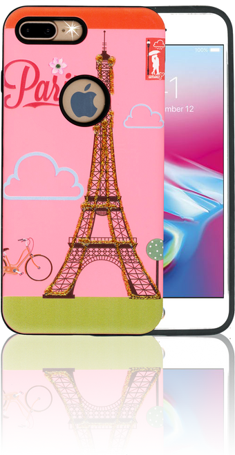 Iphone 7 PLUS/8 PLUS  MM 3D Glitter Paris