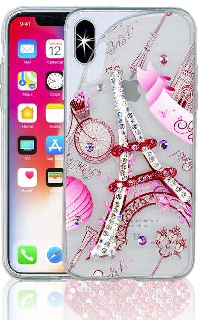 Iphone X/10/XS MM Electroplated Bling Paris