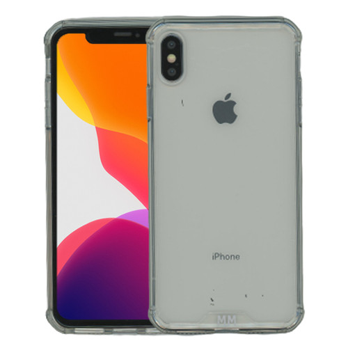 IP XS MAX MM Opal Crystal Armor Clear(Tempered Glass Included)