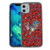 IP 11 Pro Max MM 3D Bling Red With Silver
