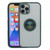 IP 12/12 Pro (6.1) MM Clear Magnet Ringtand Army Green
