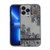 IP 13 Pro Max MM Transparent Epoxy Blue Flowers
