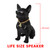 Karaoke Speaker Frenchie Bull Dog MD566 Black