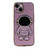 iPhone 14 Pro Spaceman Case Rose Gold