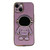 iPhone 14 Pro Max Spaceman Case  Purple