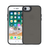 iPhone 14 Plus Thick Acrylic Metal Button Case Black