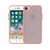 iPhone SE 2022/SE2020/8/7 Thick Acrylic Metal Button Case  Pink