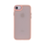 iPhone 14 Pro Thick Acrylic Metal Button Case  Pink