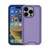 Phone 14 Pro Tough Strong Hybrid Case Purple