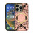 IP 14/IP13/16E Electro Marble Mag Case Pink