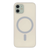 iPhone 12/12pro Silicon Mag Case White