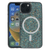 iPhone 14 Teal Glitter Mag Case