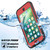 iPhone 6 Plus/6S Plus/7 Plus Waterproof Case Red