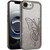 IP 16E Butterfly Freedom Shimmer Glitter Case Black