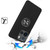 Moto Edge 2025 CHIEF Oil Painted Magnetic Ring Stand Case Black
