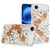 IP 17 Air Spectacular Rose Flower Full Diamond Bling Stones Gold